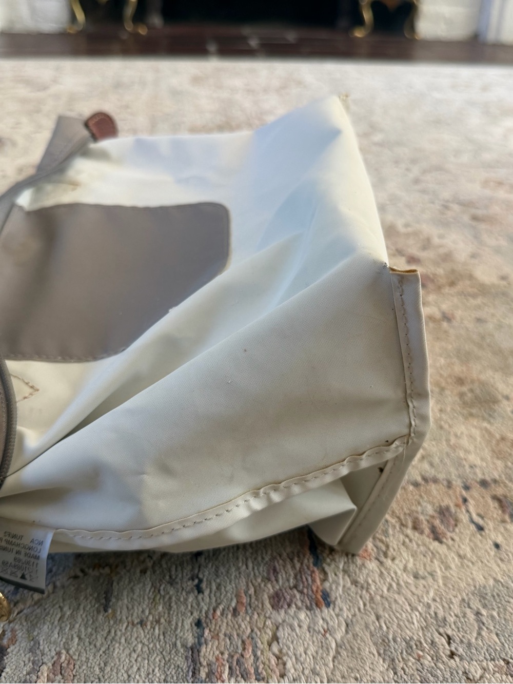 Longchamp Light Gray Purse - Picture 7 of 11